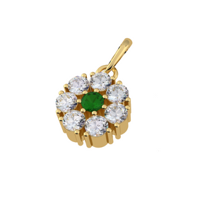 Diamond Emerald Pendant